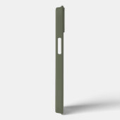 Custom Moss Green iPhone 13 Hoesje – Verticaal Spl (Achterkant / Rechts)