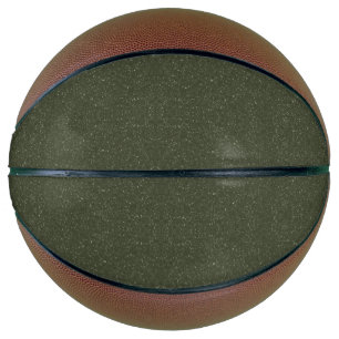 Custom Moss Green Noise Basketball Basketbal