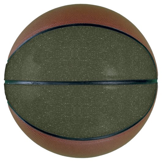 Custom Moss Green Noise Basketball Basketbal (Voorkant)