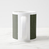 Custom Moss Groene Koffie Mok (Achterkant)