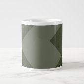 Custom Moss Groene Koffie Mok (Voorkant)