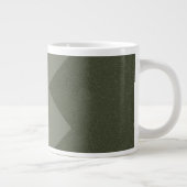 Custom Moss Groene Koffie Mok (Rechts)