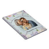 Custom Mother's day photo Always your babies  Notitieboek (Rechterzijde)