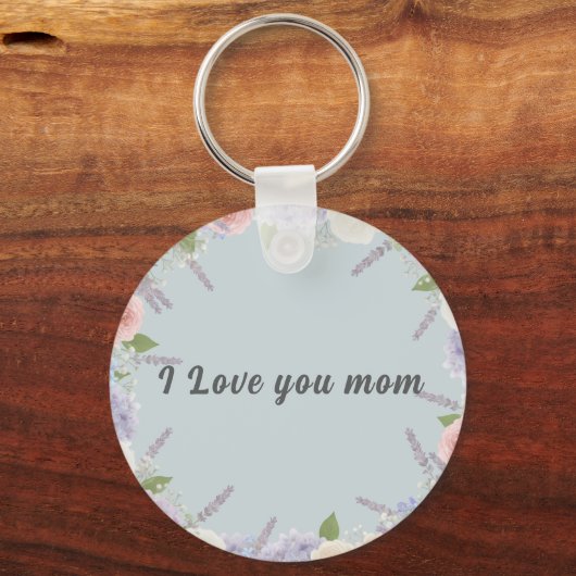 Custom Mother's day photo Always your babies Sleutelhanger (Achterkant)