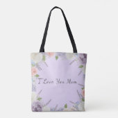 Custom Mother's day photo Always your babies Tote Bag (Achterkant)