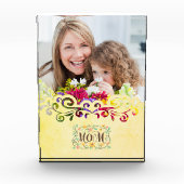 Custom Mother's Day  Photo Fotoblokken (Voorkant)