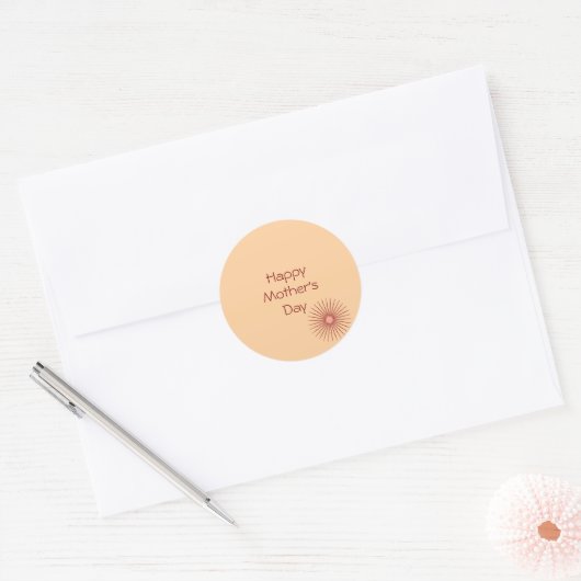 Custom Mother's Day Sticker - Ideaal voor geschenk (Envelop)
