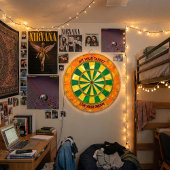 Custom Motivational "Hit Your Target" Dartbord