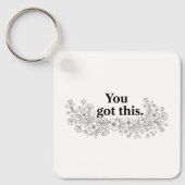 Custom Motivational Keychain (Voorkant)