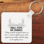 Custom Motivational Keychain (Achterkant)