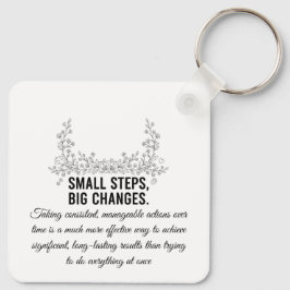 Custom Motivational Keychain