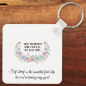 Custom Motivational Keychain (Achterkant)