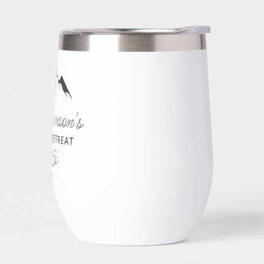 Custom Mountain Home, familie stad naam, jaar est. (Links)