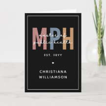Custom MPH Master of Public Health Afstuderen
