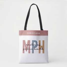 Custom MPH Master of Public Health Afstuderen Tote Bag