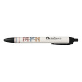 Custom MPH Master of Public Health Afstuderen Zwarte Inkt Pen (Bodem)