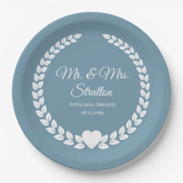 Custom Mr & Mrs Bride and Groom Pas getrouwd Papieren Bordje