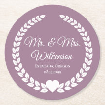 Custom Mr & Mrs Bride and Groom Pas getrouwd