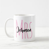 Custom Mr. & Mrs. Mug, Wedding Gift for Newlyweds Koffiemok (Links)