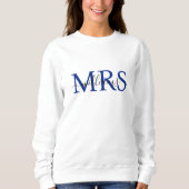 Custom Mr & Mrs Sweatshirt, Matching Couple Trui (Voorkant)