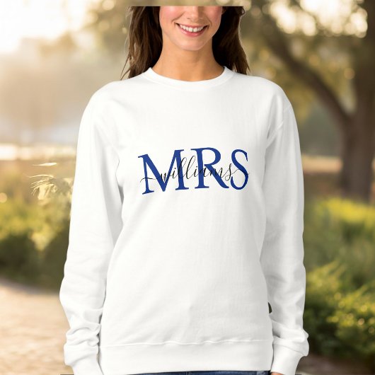 Custom Mr & Mrs Sweatshirt, Matching Couple Trui