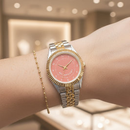 Custom mrs and mr wedding watch gift for couples horloge