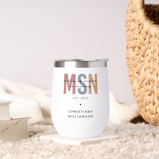 Custom MSN Master of Science in Verpleegkundig Afs (Woonkamer)