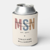 Custom MSN Master of Science in Verpleegkundig Afs Blikjeskoeler (Blikje Voorkant)