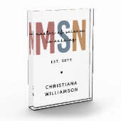 Custom MSN Master of Science in Verpleegkundig Afs Fotoblokken (Links)