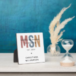 Custom MSN Master of Science in Verpleegkundig Afs Fotoplaat<br><div class="desc">Custom MSN Master of Science in Verpleegkundig Afstuderen | Verpleegschool NP Afstuderen Gifts!</div>