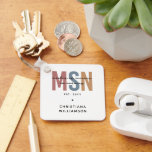 Custom MSN Master of Science in Verpleegkundig Afs Sleutelhanger<br><div class="desc">Custom MSN Master of Science in Verpleegkundig Afstuderen | Verpleegschool NP Afstuderen Gifts!</div>
