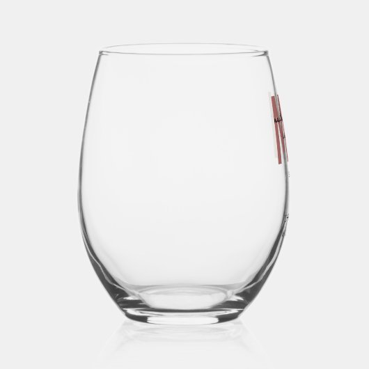 Custom MSN Master of Science in Verpleegkundig Afs Wijnglas Zonder Voet (Rechts)