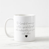 Custom Mug Actual Handwriting Ceramic Mug, Persona Koffiemok (Links)