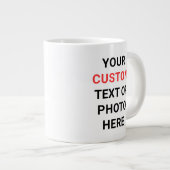 Custom Mug | Add Text, Photo, Logo or Design Here  Grote Koffiekop (Voorkant rechts)