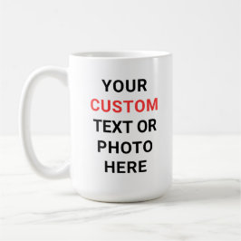 Custom Mug | Add Text, Photo, Logo or Design Here  Koffiemok