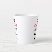 Custom Mug | Add Text, Photo, Logo or Design Here  Latte Mok (Voorkant)