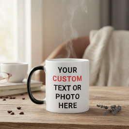 Custom Mug | Add Text, Photo, Logo or Design Here  Magische Mok