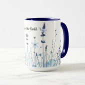 Custom Mummy’s Wildflowers Garden Mother’s Day Mok (Voorkant rechts)