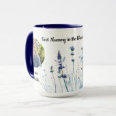 Custom Mummy’s Wildflowers Garden Mother’s Day Mok (Voorkant links)