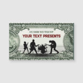 Custom Music Band en geld (Voorkant)