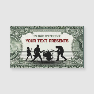 Custom Music Band en geld