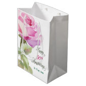 Custom Name 50th Anniversary Catholic Jubilee Nun Medium Cadeauzakje (Voorkant Gekanteld)