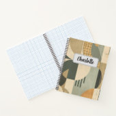 Custom name abstract artistic  notitieboek (Binnen)