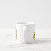 Custom Name Adam Safari Animals Espresso Mug Kop (Achterkant)