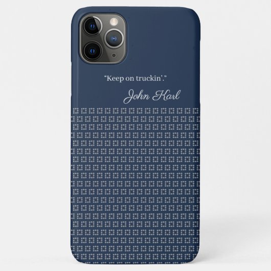 Custom Name and Text Chic Case-Mate iPhone Case (Achterkant)