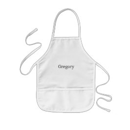 Custom Name Apron Kids Adults Crafts School Kinder Schort
