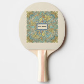 Custom Name Artistic Zentangle Ping Pong Paddle Tafeltennisbatje (Voorkant)