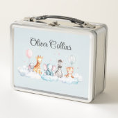 Custom Name Baby Zebra met al zijn vrienden (Voorkant)