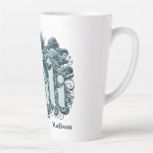 Custom Name Bali Latte Mok (Rechts)