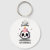Custom Name Birthday Sleutelhanger (Voorkant)